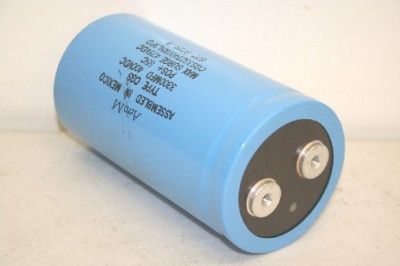 Aero M Capacitor, CGS 3300MFD, 400VDC, #6954  