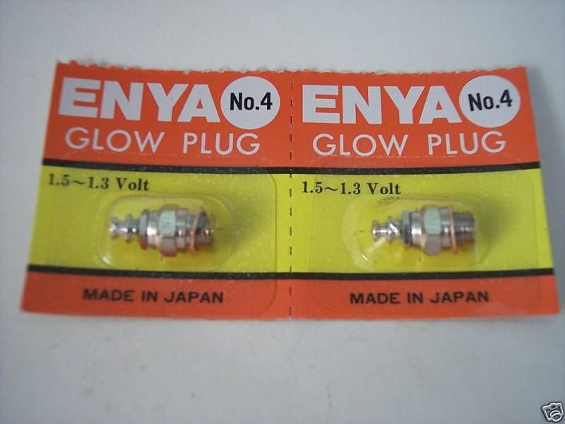 ENYA #4 GLO PLUGS X 2  