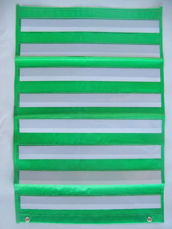 GREEN SCHEDULE POCKET CHART   TEACHING SUPPLIES NEW  