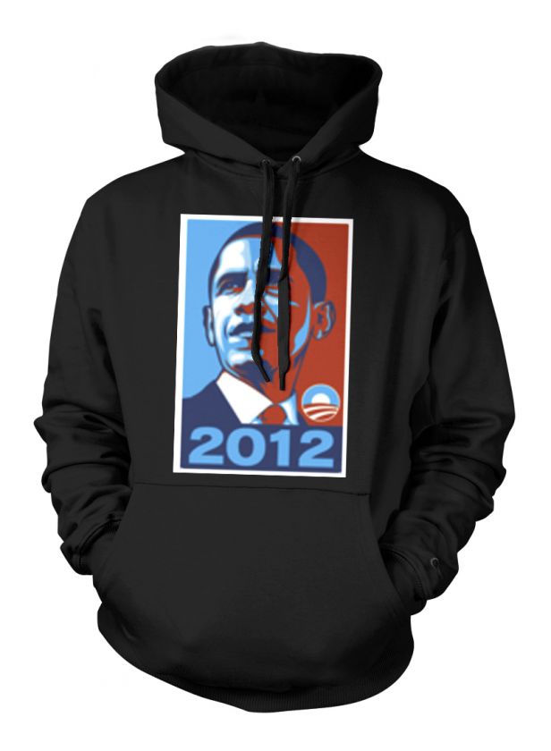   2012 Sweatshirt Hoodie Political Presidential Campaign Vote  