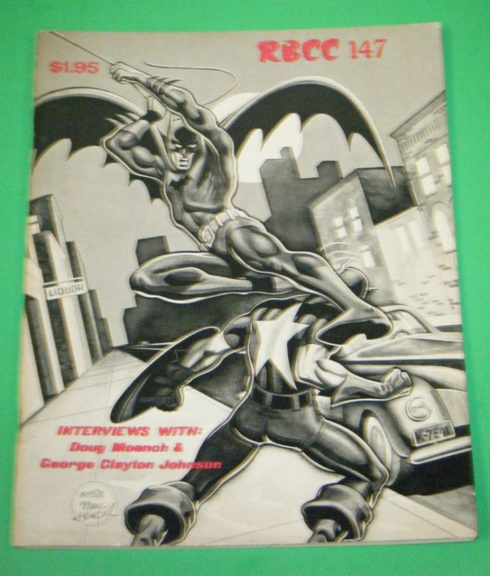 RBCC #147, James Van Hise 79, Batman Cover Marc Hempel  