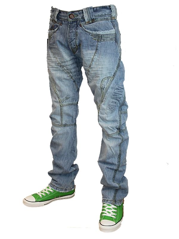 NEW MENS LIGHT WASH J2 101411 DESIGNER BRANDED TAPERED FIT DENIM JEANS 