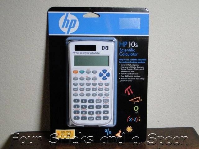 NEW Hewlett Packard HP 10s Scientific Calculator F2214AA#ABA 