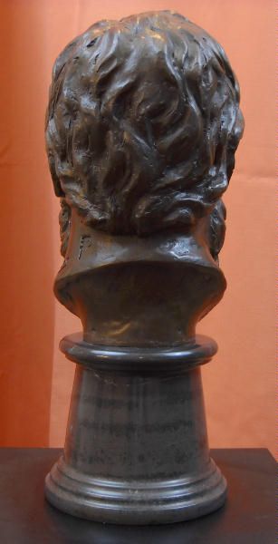 Ancient Greek philosopher Socrates Bronze Statuette Bust Paris Louvre 