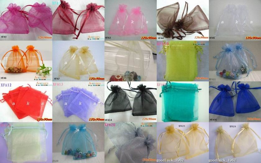 organza wedding jewelry packaging favor bags pack of the most 