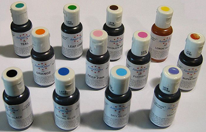 Americolor Gel Paste Student Kit Twelve .75 oz. Colors 680218122123 