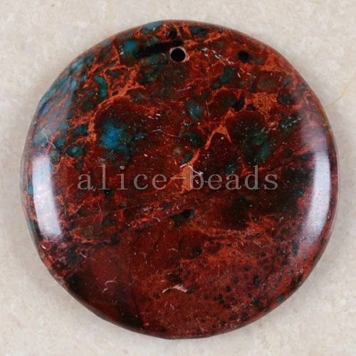 Sea Sediment Jasper Pendant Bead H120206  