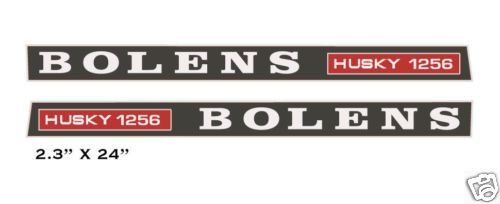 Bolens Husky 1256 Hood Decal  