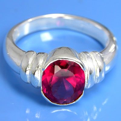 82 g 925 Sterling Silver Unisex Fancy Ring (ILR 1265 R)  