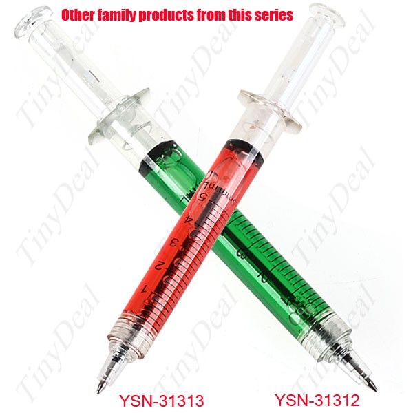 back to shoo   Needle Tube Shaped ballpen YSN 31312  