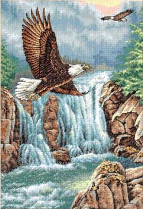   Stitch kit 11 x 16 ~ EAGLES MAJESTY Sale #35225 088677352257  