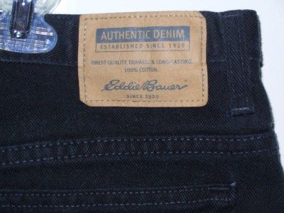 EDDIE BAUER BLACK JEANS, SIZE 18T  