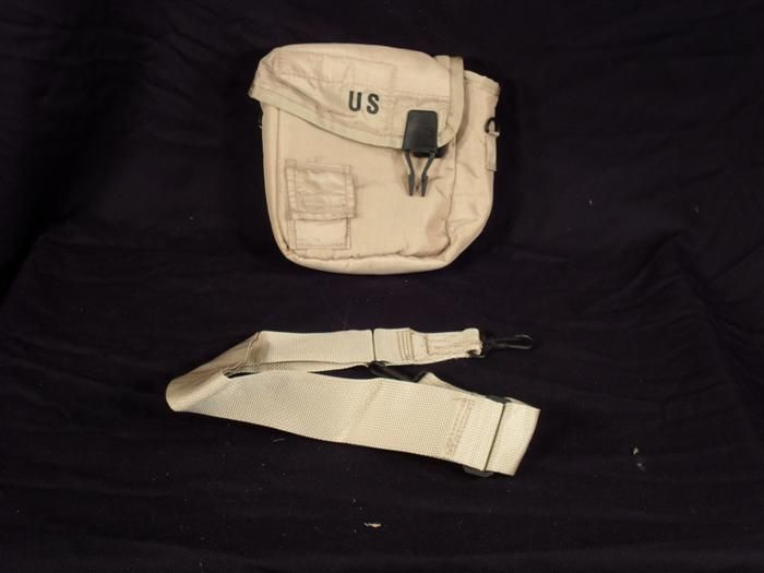 NEW MILITARY 2 QUART DCU DESERT CANTEEN COVER W/ STRAP  