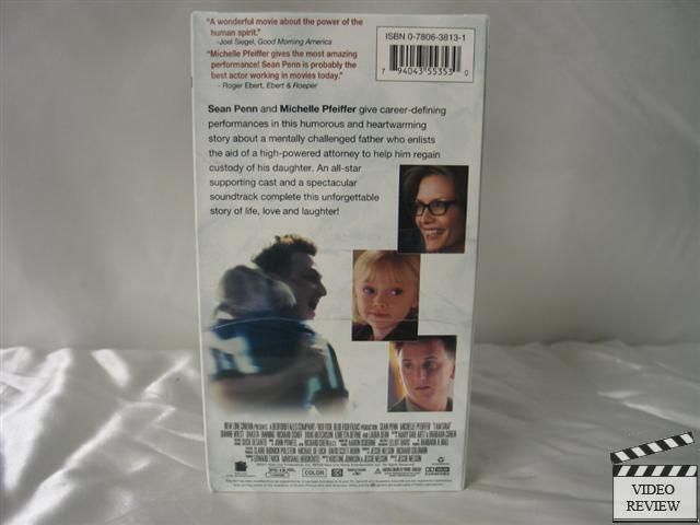 Am Sam VHS NEW Sean Penn, Michelle Pfeiffer 794043553530  