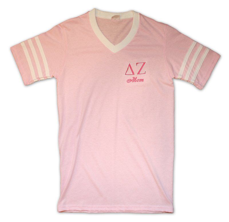 NEW   Delta Zeta   Moms V Neck Tee  