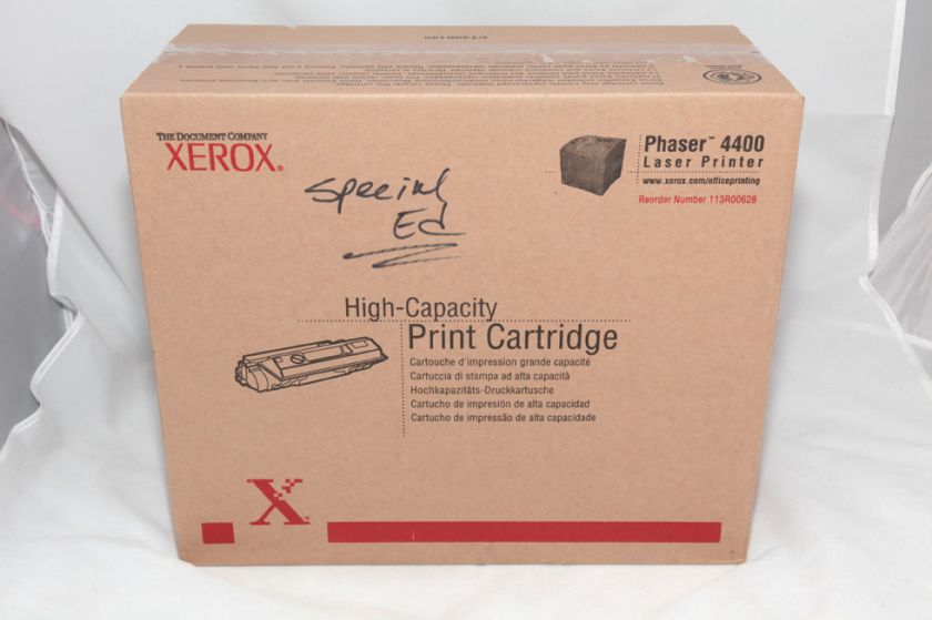   Xerox 113R00628 Toner Phaser 4400 HI CAPACITY PRINT CARTRIDGE  