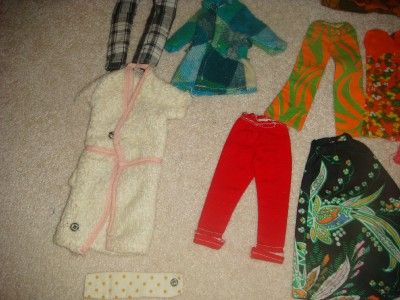 HUGE VINTAGE Lot BARBIE Doll Clothes Original and Handmade Unique 