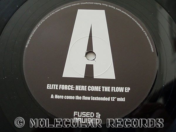 ELITE FORCE Here Come The Flow EP 12 Vinyl Breaks RARE  