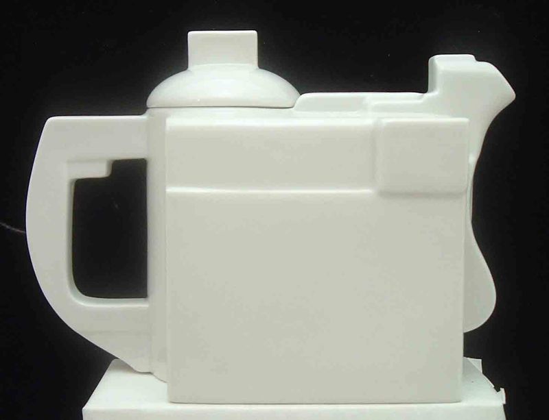 Malevich Constructivist Suprematist Teapot by Lomonosov  