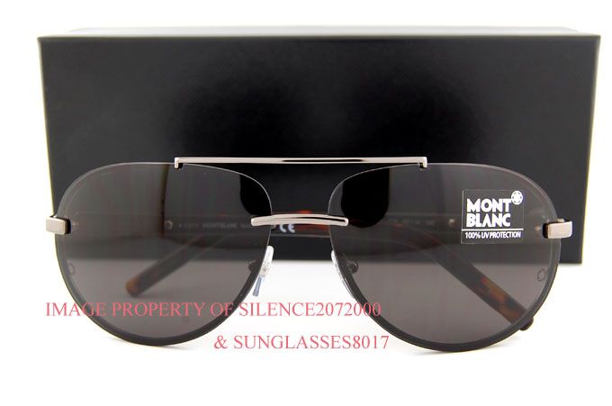 Nuevo 272 MB 272S 12A GUNMETAL/HAVANA de gafas de sol de MONT BLANC 