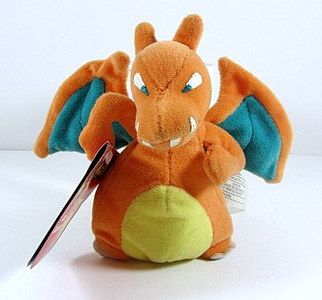 Pokemon Charizard #06 High Grade Plush Doll – Hasbro 1998  