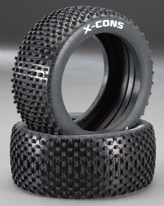 NEW DuraTrax 1/8 X Cons Truggy Tire C3 (2) DTXC3761 753600237610 