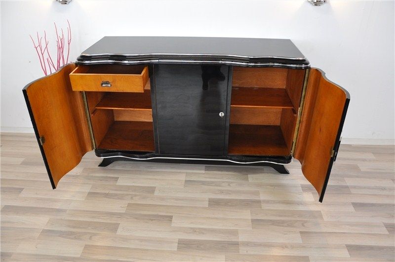 Art Deco Sideboard / Chromliner aus Frankreich  