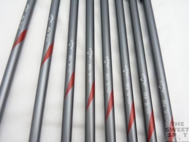 LH Callaway Golf RAZR X Combo Iron Set 4H PW, SW Graphite Ladies Left 