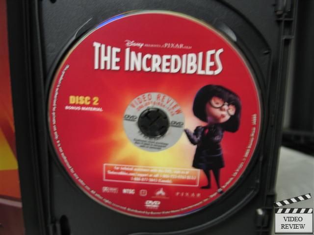 Incredibles, The * DVD Fullscreen 2 Disc Collectors Ed 786936279979 