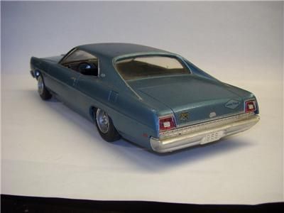 VTG ORIG ANNUAL1969 FORD GALAXIE XL 429 FASTBACK 1/25 AMT DRAG RACER 