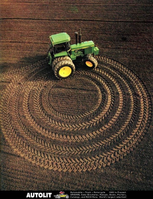 1985 John Deere 4450 Tractor Factory Photo  