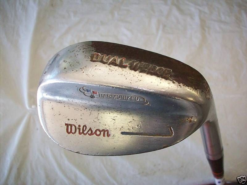 VINTAGE MID 50S WILSON HARMONIZED DUAL WEDGE 35.5&56*  