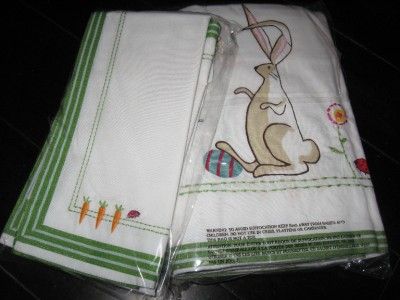 WILLIAMS SONOMA EASTER GARDEN TABLECLOTH & NAPKINS~NEW~  