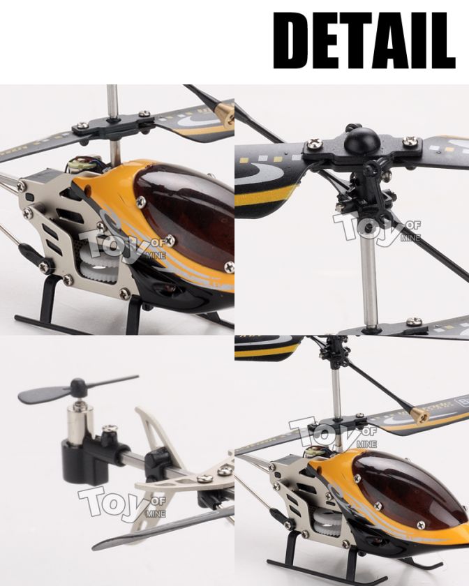 13cm GYRO 3.5CH Mini Metal M2X 6027 1 RC Helicopter  