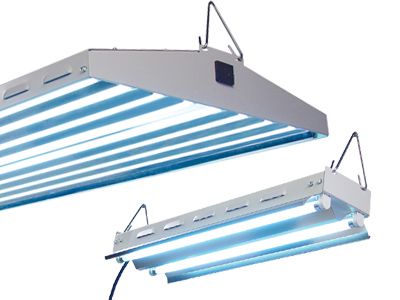 New Wave T5 Fluroscent Grow Fixture w/ BULBS