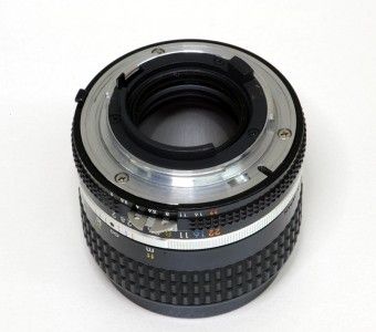 Nikon Nikkor 85mm F/2 Manual Focus Lens AIS Good Condition