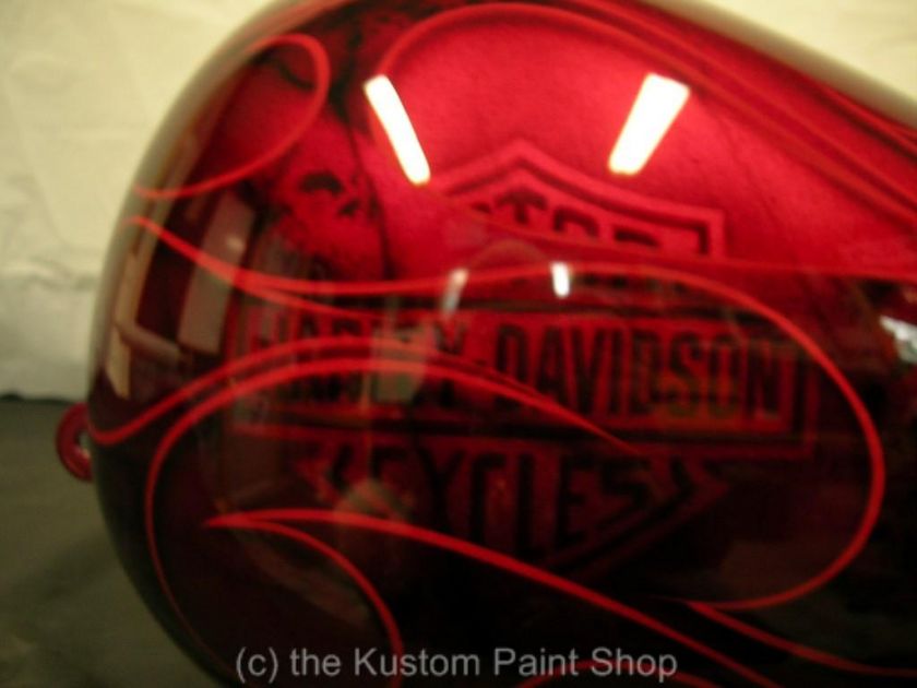 CUSTOM PAINT JOB HARLEY DAVIDSON HONDA YAMAHA SUZUKI  