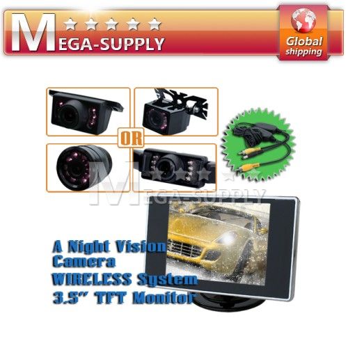 tft lcd monitor night view rearview backup camera usd 92 19 free p 