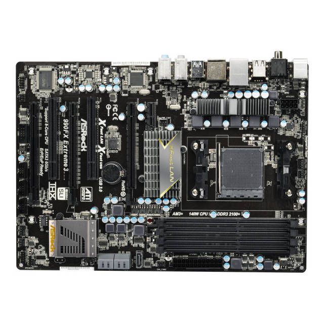 ASRock 990FX EXTREME3 Socket AM3+/ AMD 990FX/ AMD Quad  