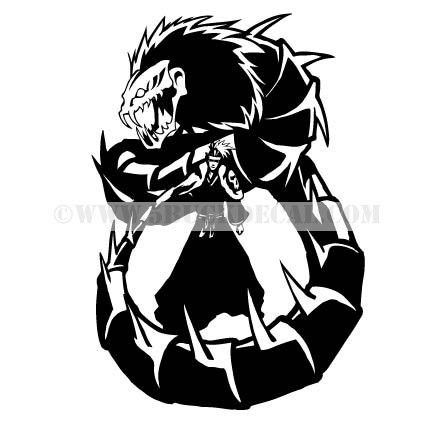 12 BLEACH ART ABARAI RENJI Wall Decal window sticker  