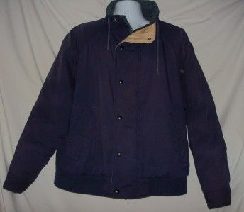 Mens Wentworth Navy Jacket Size Large  