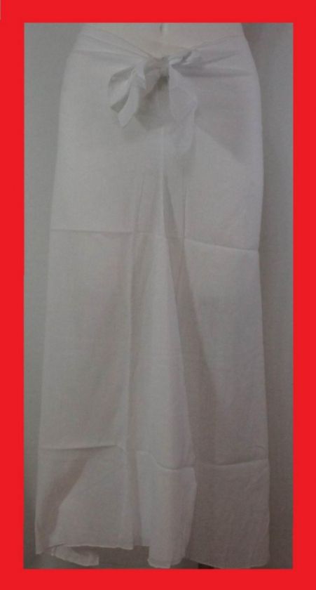 NEW LADIES KIRRA WHITE SWIM WEAR COVER UP/ SKIRT R71522  