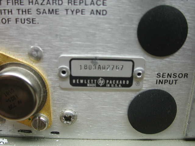 HP 436A Power Watt Meter w/ HPIB  