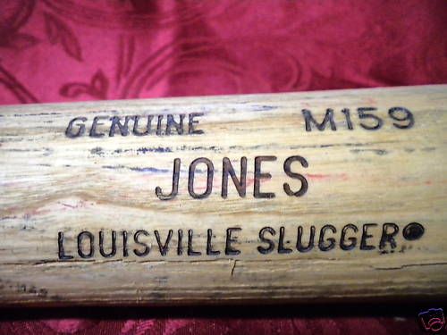 JONES Game Used Bat LS M159 1986 1989  