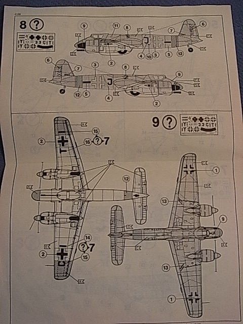   * HENSCHEL HS129B * REVELL * MODEL AIRPLANE KIT 1/72 VINTAGE GERMAN