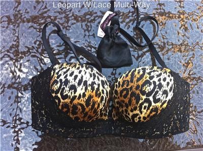 Victoria Secret Miraculous Push Up Bra 32 34 36 38 AA A B C D DD 