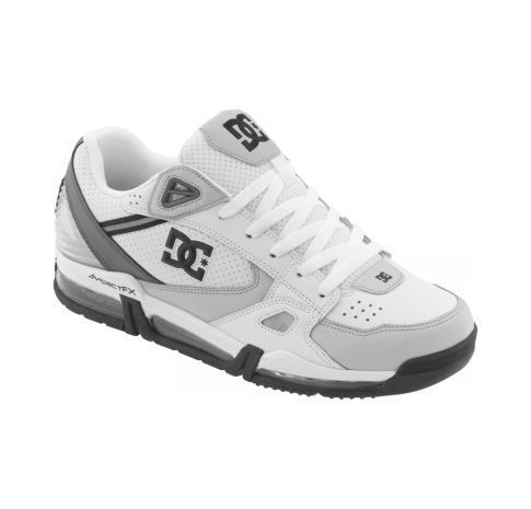 NEW MENS DC VERSAFLEX SHOES WHITE/ARMOR  