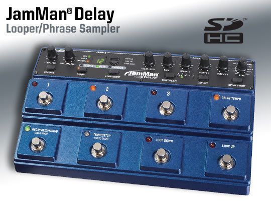 Digitech JamMan Delay Looper/Phrase Sampler  