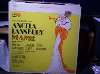 33 LP Record Album Mame Angela lansbury soundtrack  