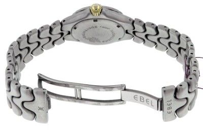 Ladies Ebel Sportwave Divers Stainless Steel Quartz Date Watch  